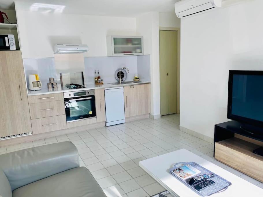 "Beausoleil" T2 Lumineux, Parking, Clim, Wifi Apartment แซ็ต ภายนอก รูปภาพ