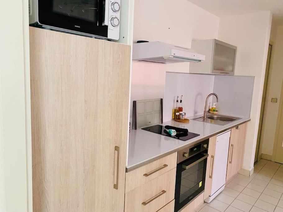 "Beausoleil" T2 Lumineux, Parking, Clim, Wifi Apartment แซ็ต ภายนอก รูปภาพ